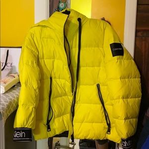 Calvin Klein Neon Coat
